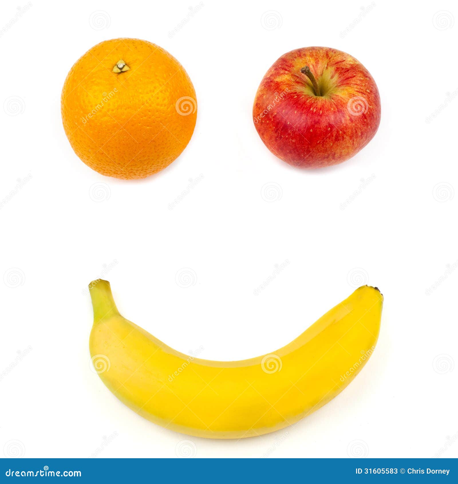 Fruit Smiley Face Stock Photos Image 31605583