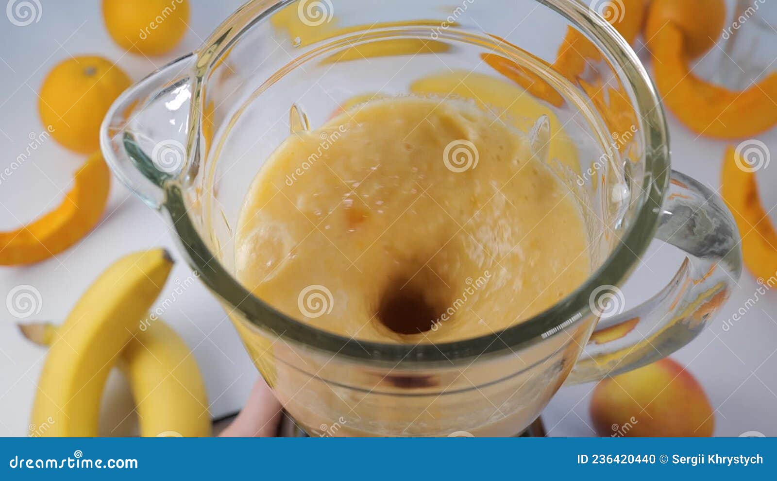 Fruit Smoothie Blended in Blender Stock Footage - Video of drink, detox