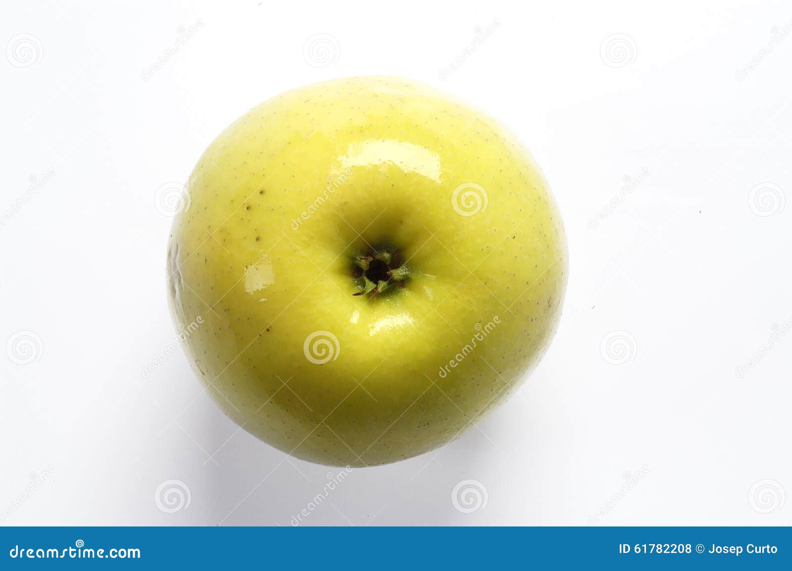 Fruit, Une Vue Jaune De Pomme D&rsquo;en Haut Photo stock - Image du above