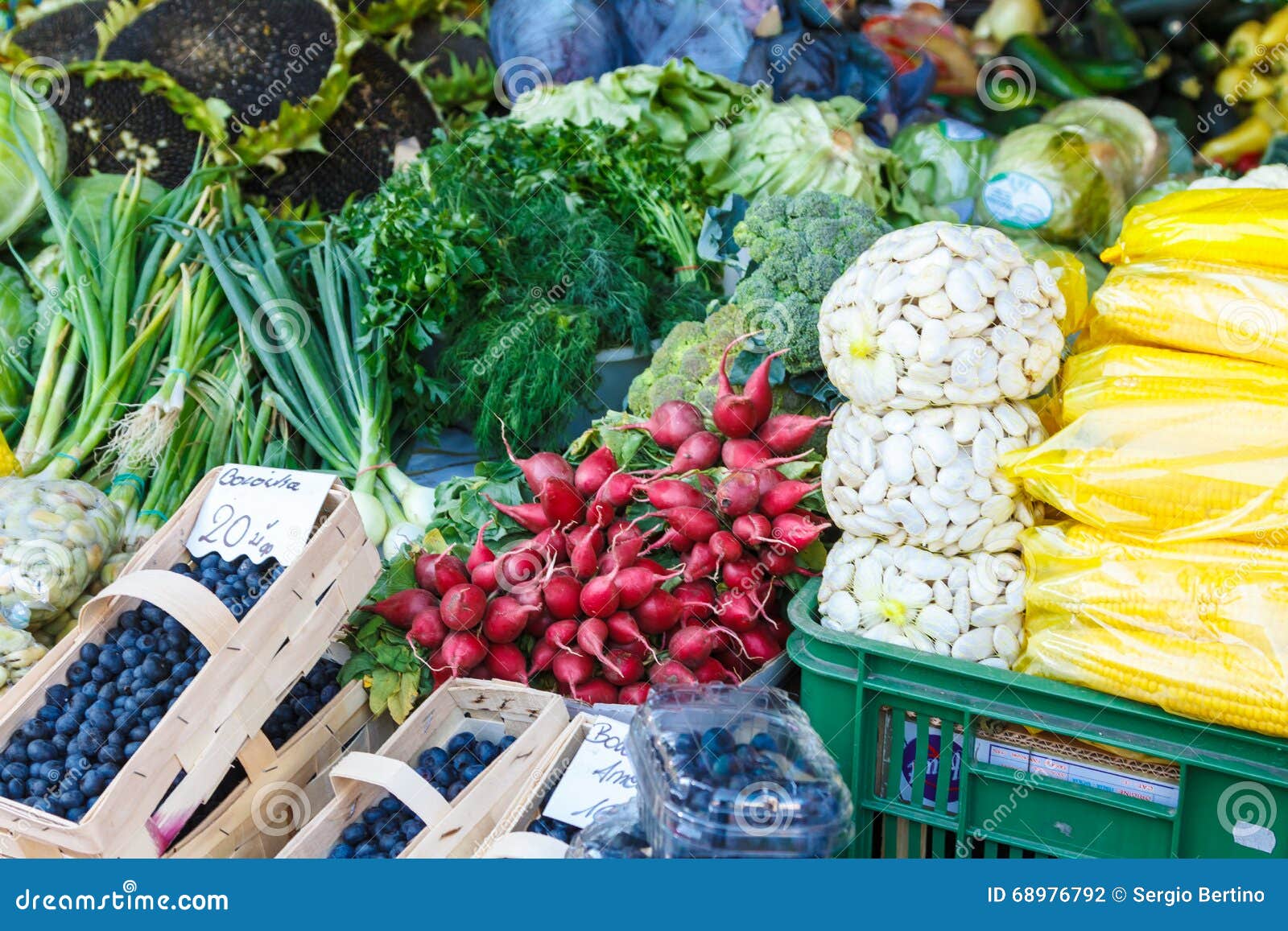 Fruit and Vegetable Market stock photo. Image of fruit 68976792