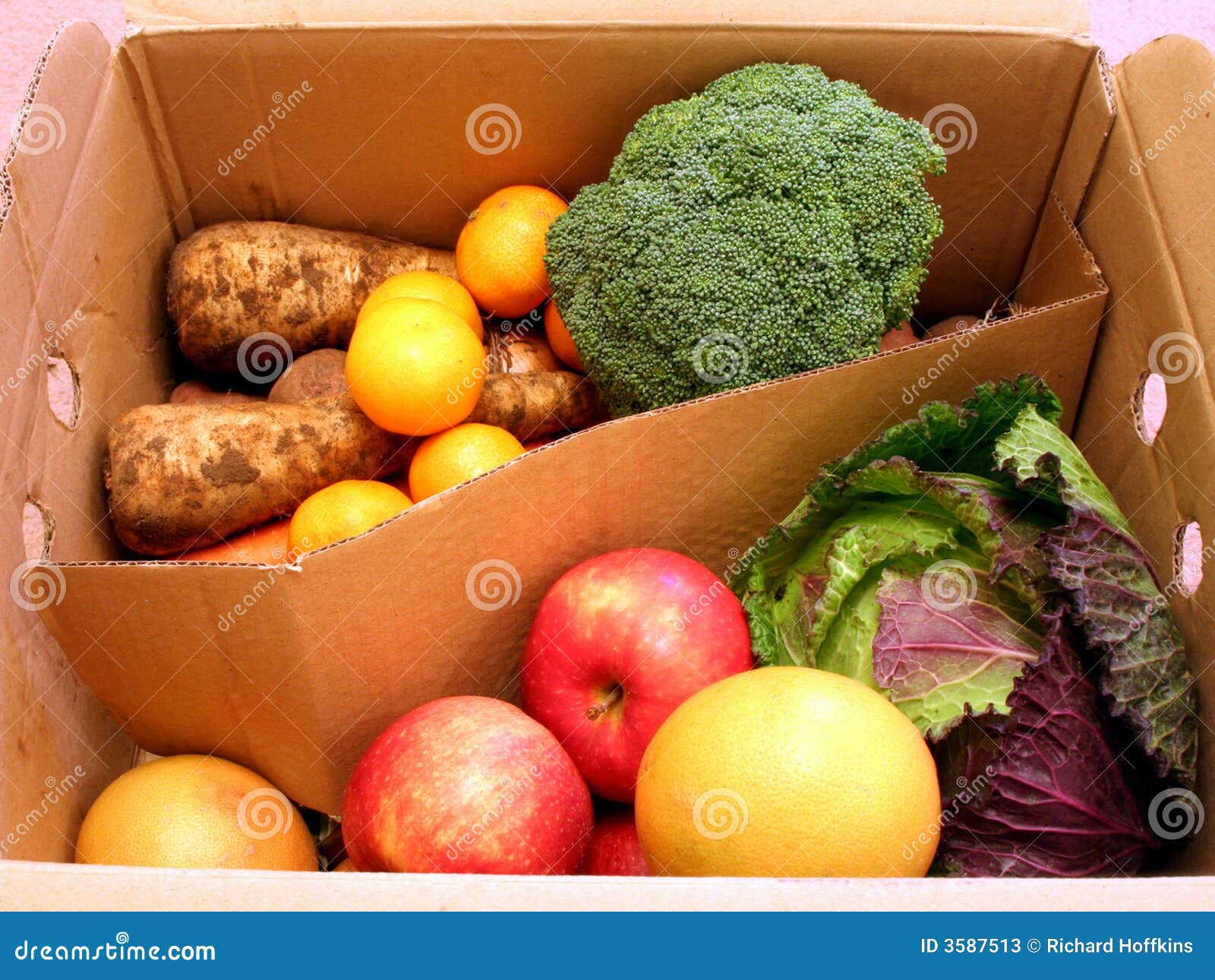 Fruit Veggie Box stock image. Image of health, tasty, food 3587513
