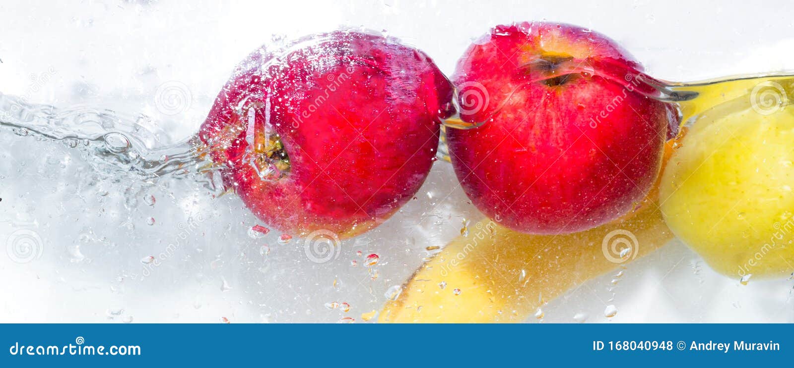 Fruit in water stock photo. Image of citrus, blue, white 168040948