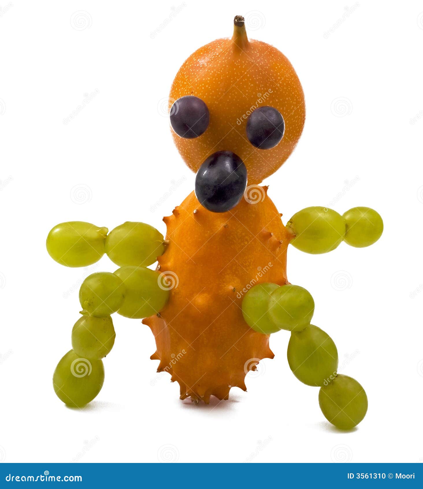 Fruitman stock photo. Image of organic, lime, figure, citrus 3561310