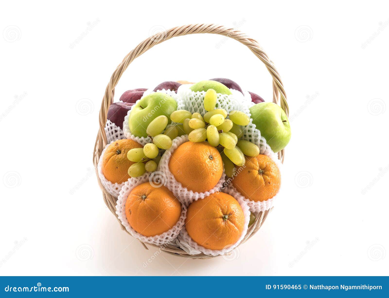 Fruits in a basket stock image. Image of plant, health 91590465