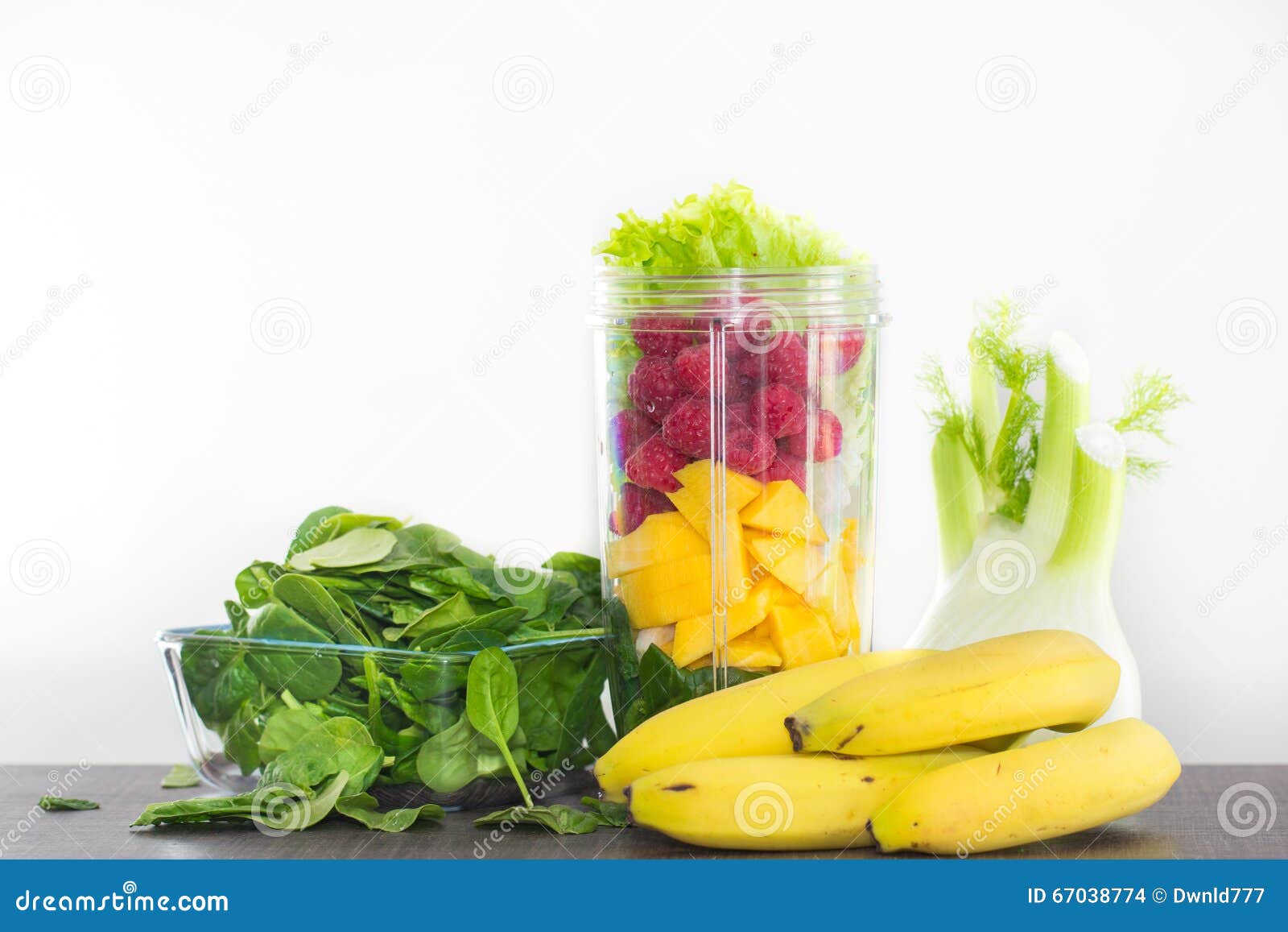 Fruits and Vegetables for Juicing Stock Photo Image of green, leafy