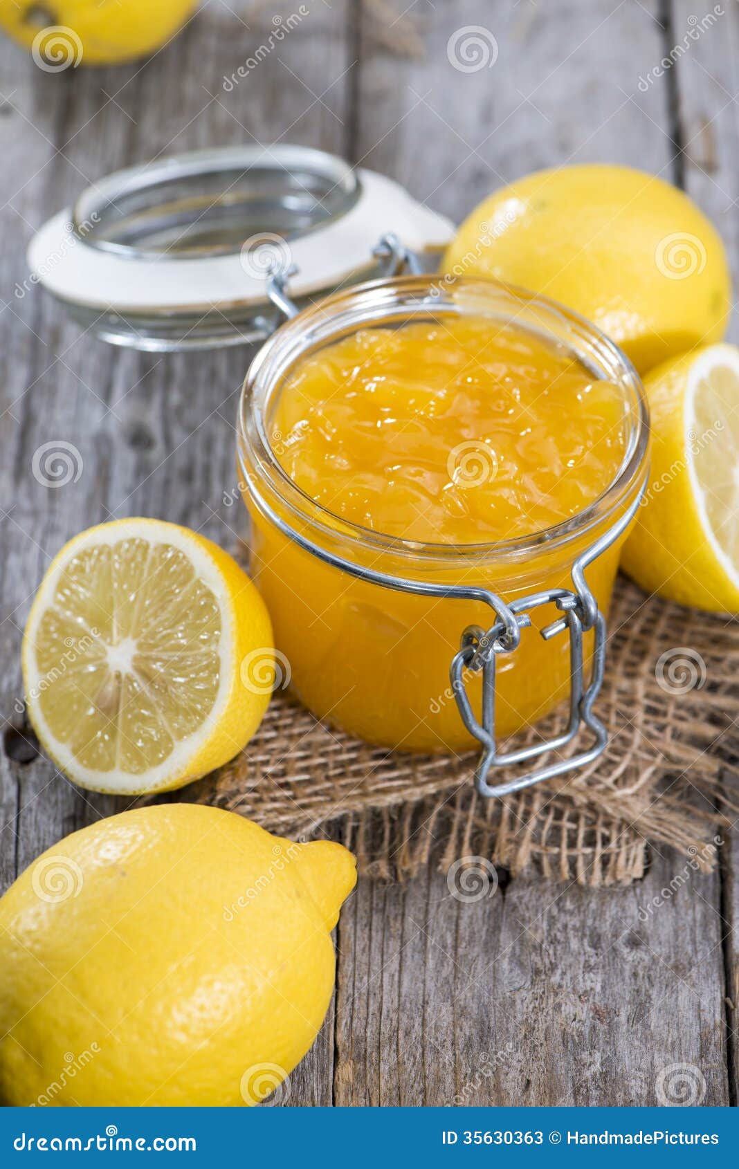 Лимонный конфитюр