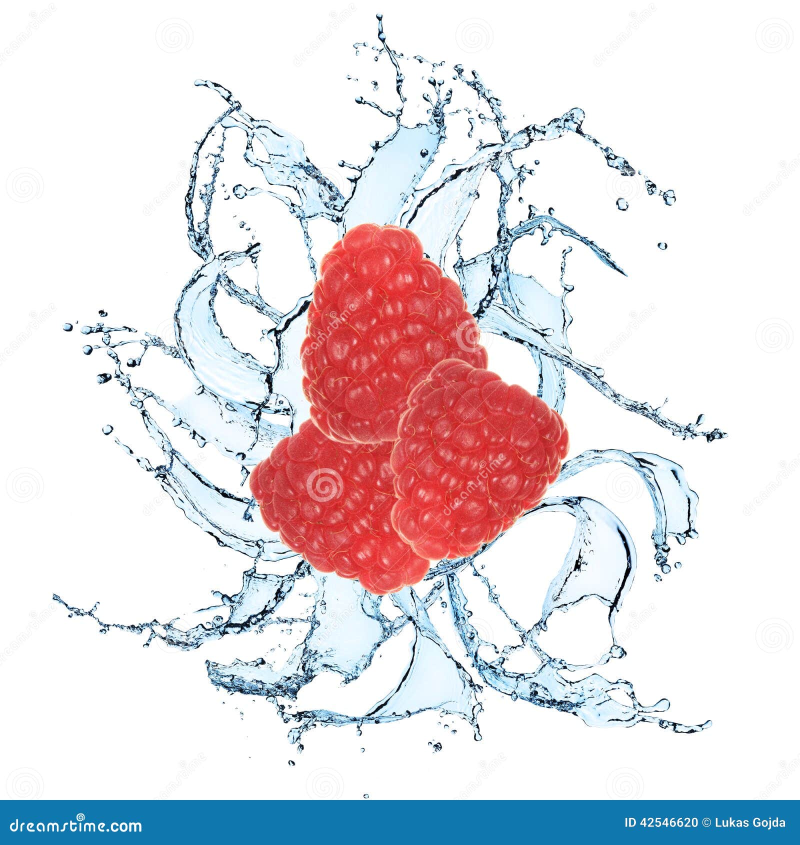 Fruta Fresca En Chapoteo Del Agua Imagen de archivo - Imagen de
