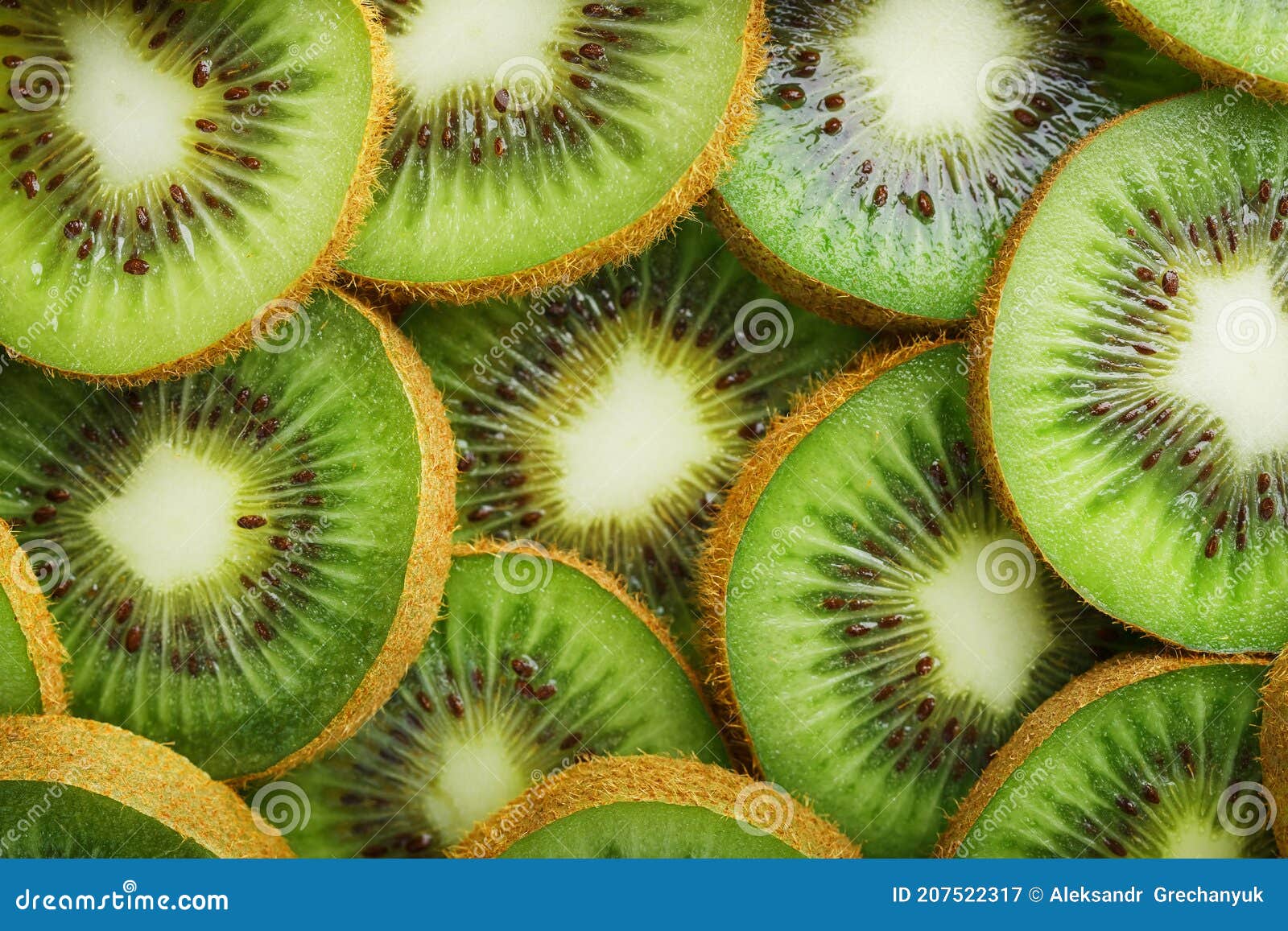 Fruta Kiwi Cortada En Rodajas En Pantalla Completa Como Fondo Imagen de  archivo - Imagen de dieta, cierre: 207522317