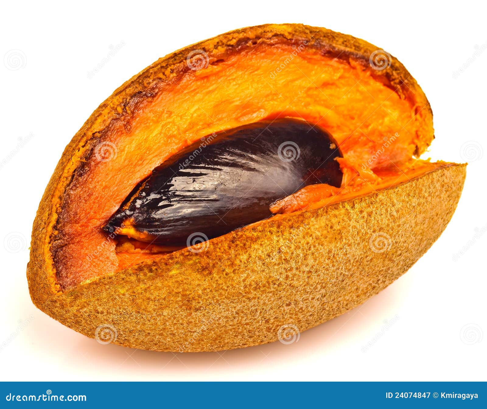 Fruta madura del mamey imagen de archivo. Imagen de crudo 24074847