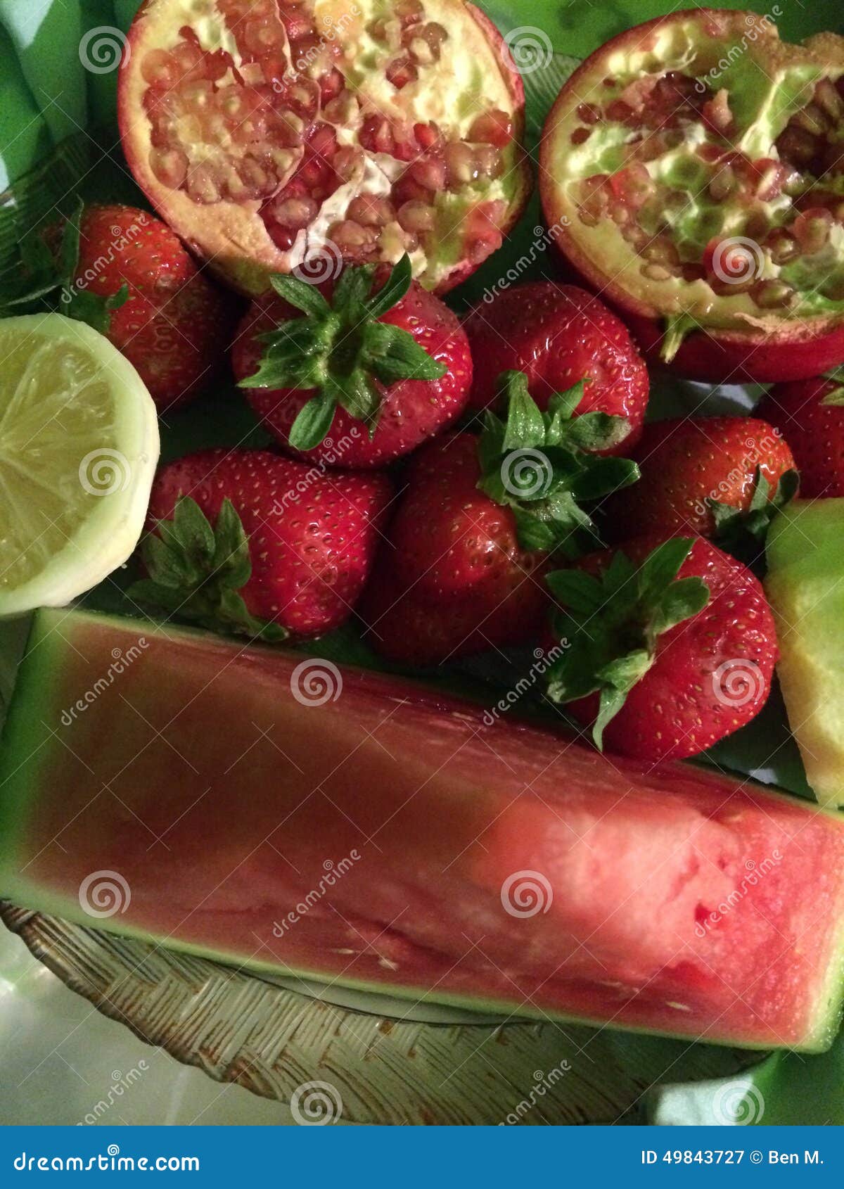 Frutas frescas deliciosas