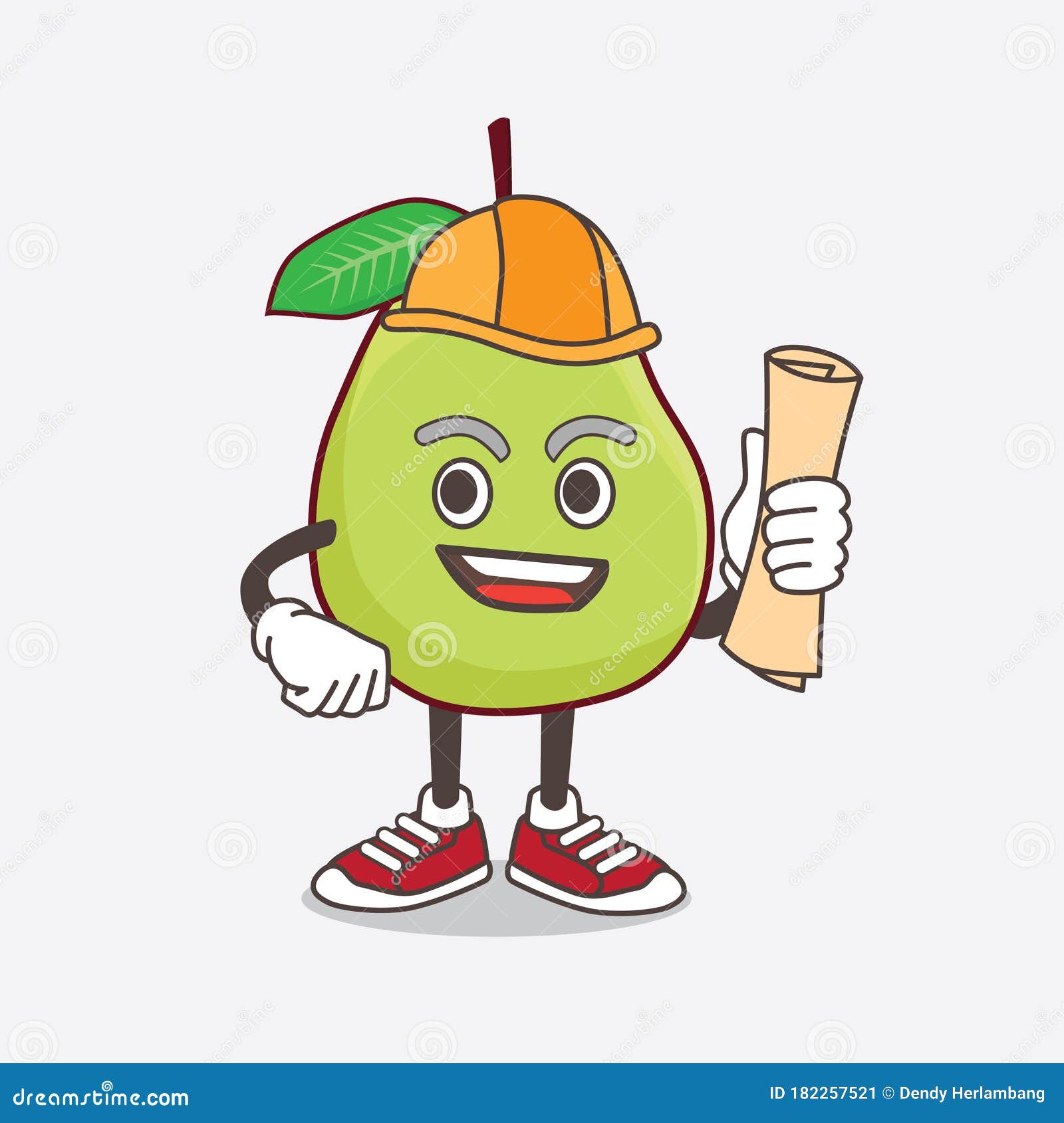 Fruto De Guayaba Del Personaje De La Mascota De Dibujos Animados Del Arquitecto Con Planos Y Casco Amarillo Ilustración del Vector - Ilustración de ingrediente, agricultura: 182257521 Fruto De Guayaba Del Personaje De La Mascota De Dibujos Animados Del Arquitecto Con Planos Y Casco Amarillo Ilustración del Vector - Ilustración de ingrediente, agricultura: 182257521
