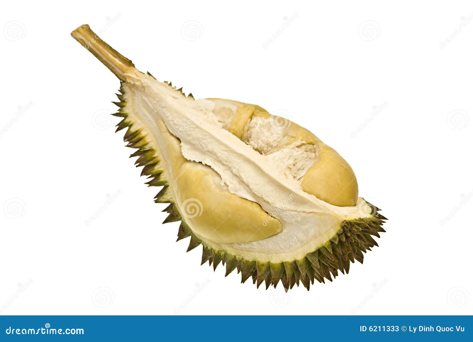 Frutta del Durian, frutta tropicale, primo piano del durian