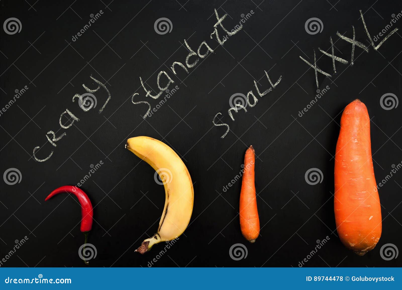 verdure simili a pene pene insensibile