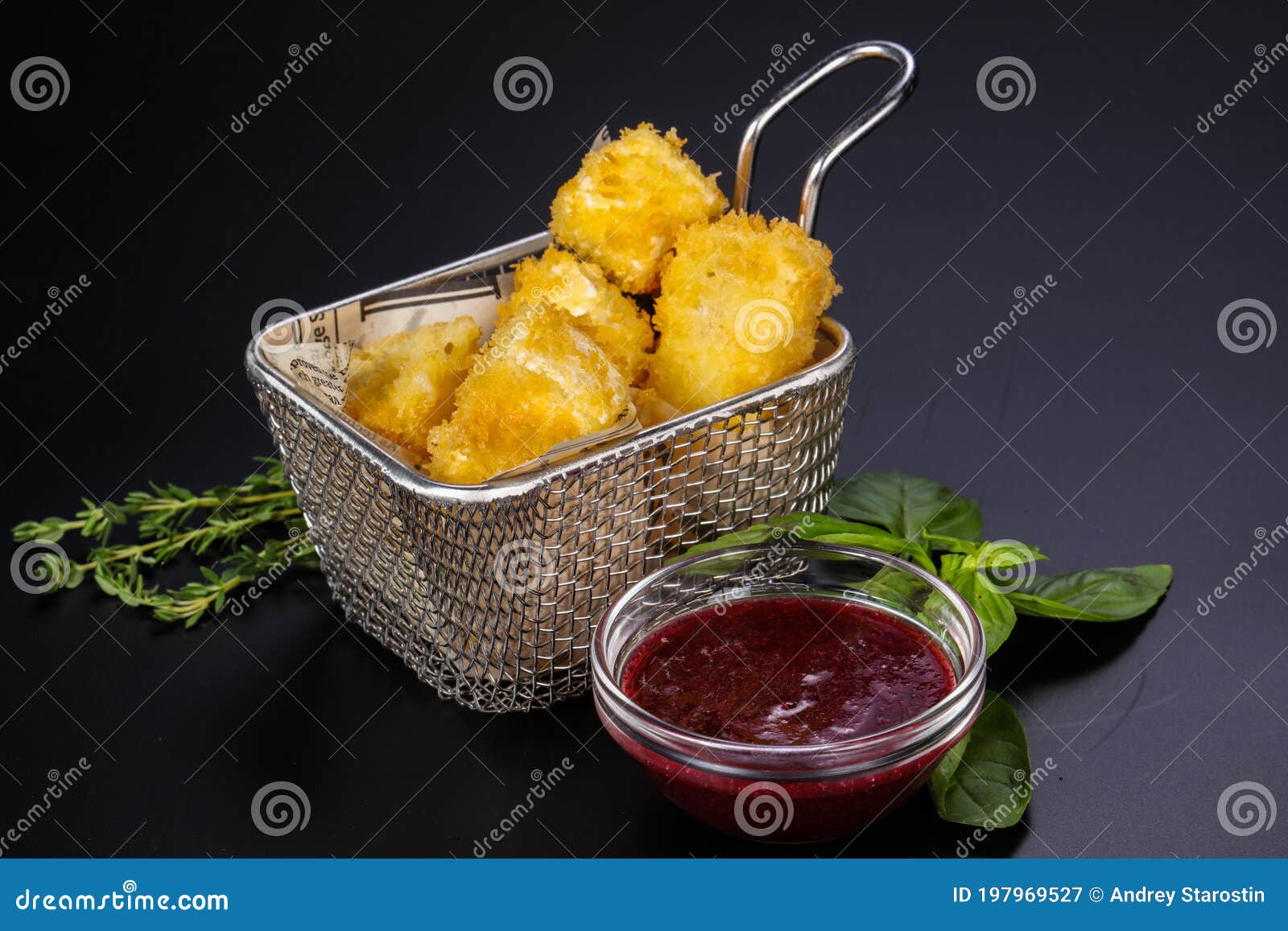 Fry Camembert Cheese with Sauce Stock Image Image of dairy, meal 197969527