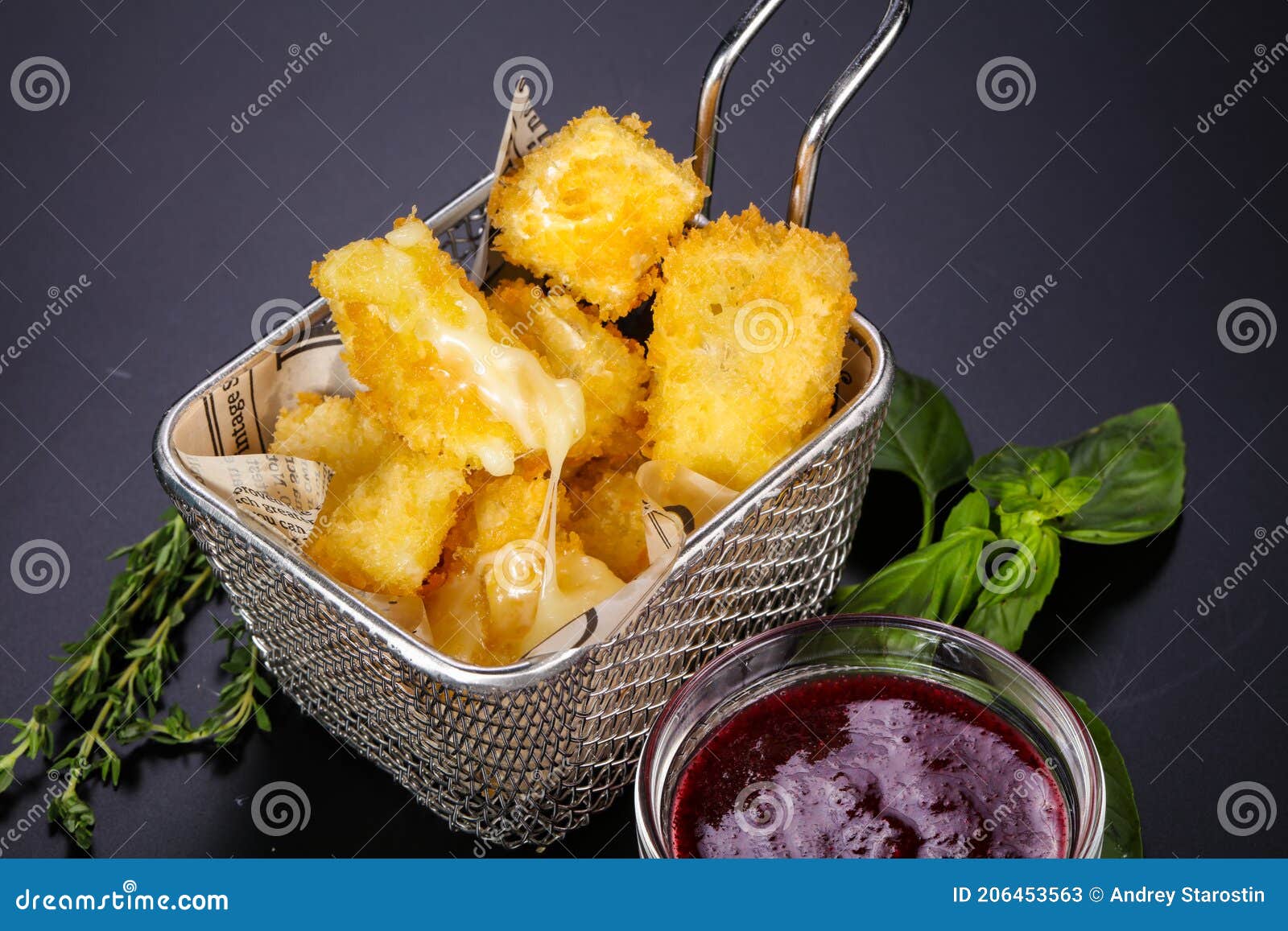 Fry Camembert Cheese with Sauce Stock Image Image of healthy, gourmet 206453563