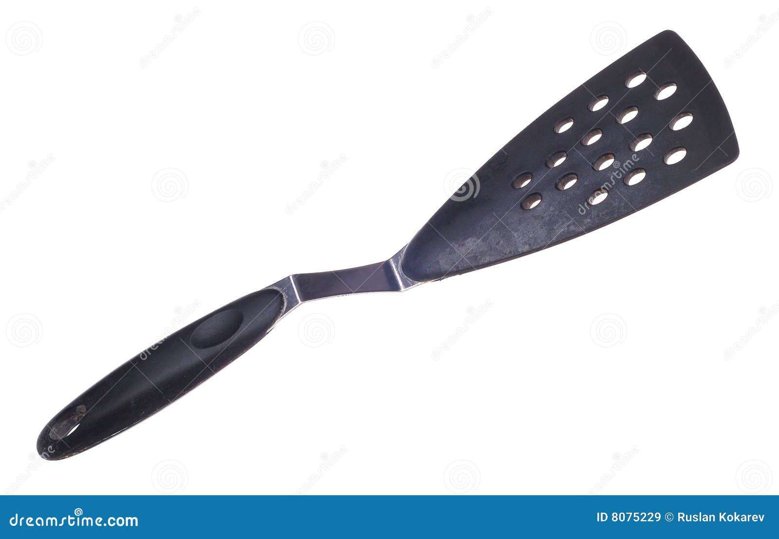 Fry turner. stock image. Image of metal, used, accessories 8075229