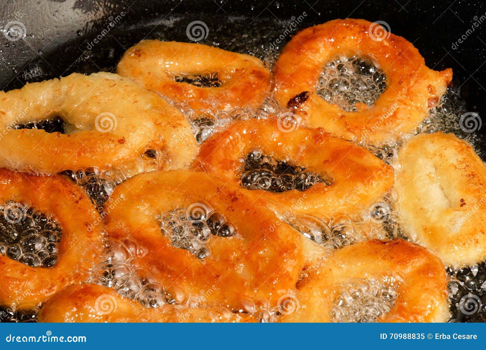 Frying calamari stock image. Image of fried, heat, barbecue 70988835