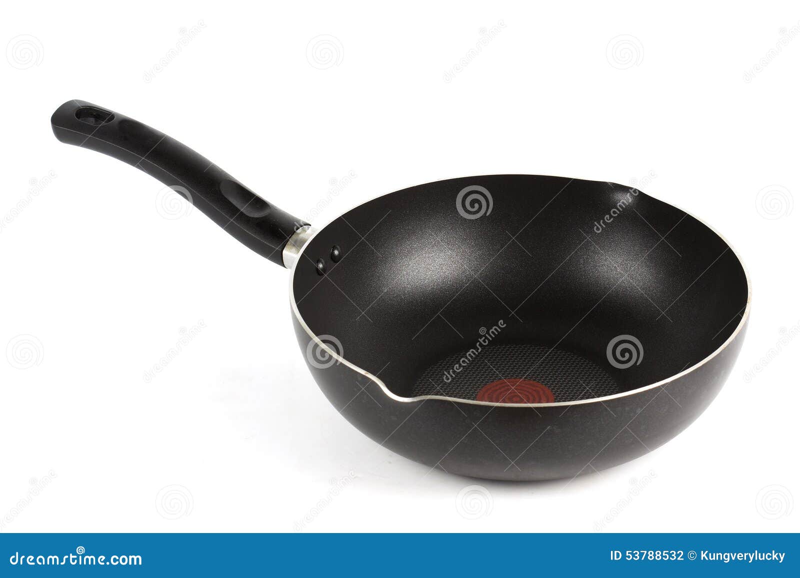 Frying Teflon Pan stock photo. Image of view, background 53788532