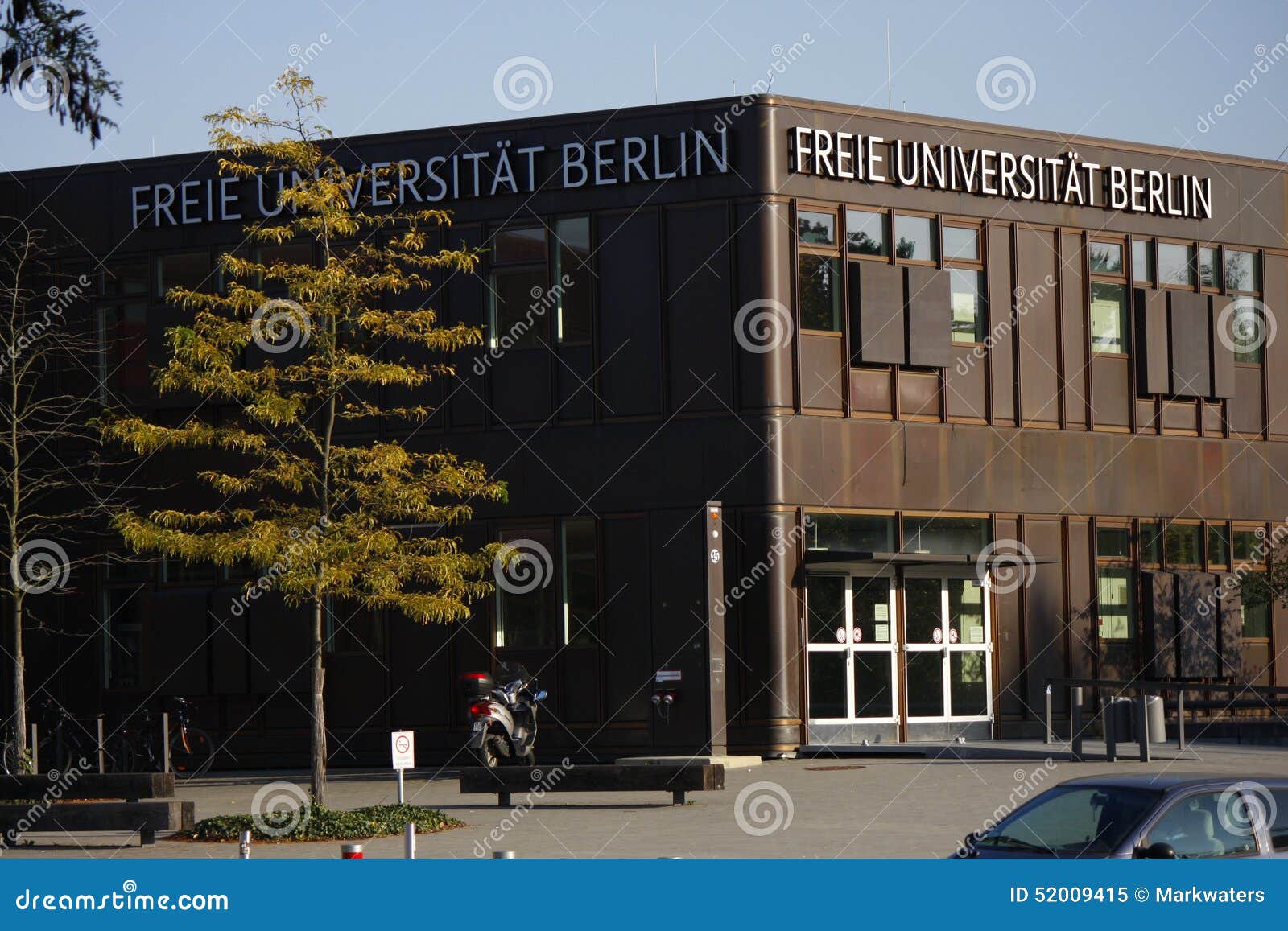FU Berlin editorial image. Image of german, universitat 52009415