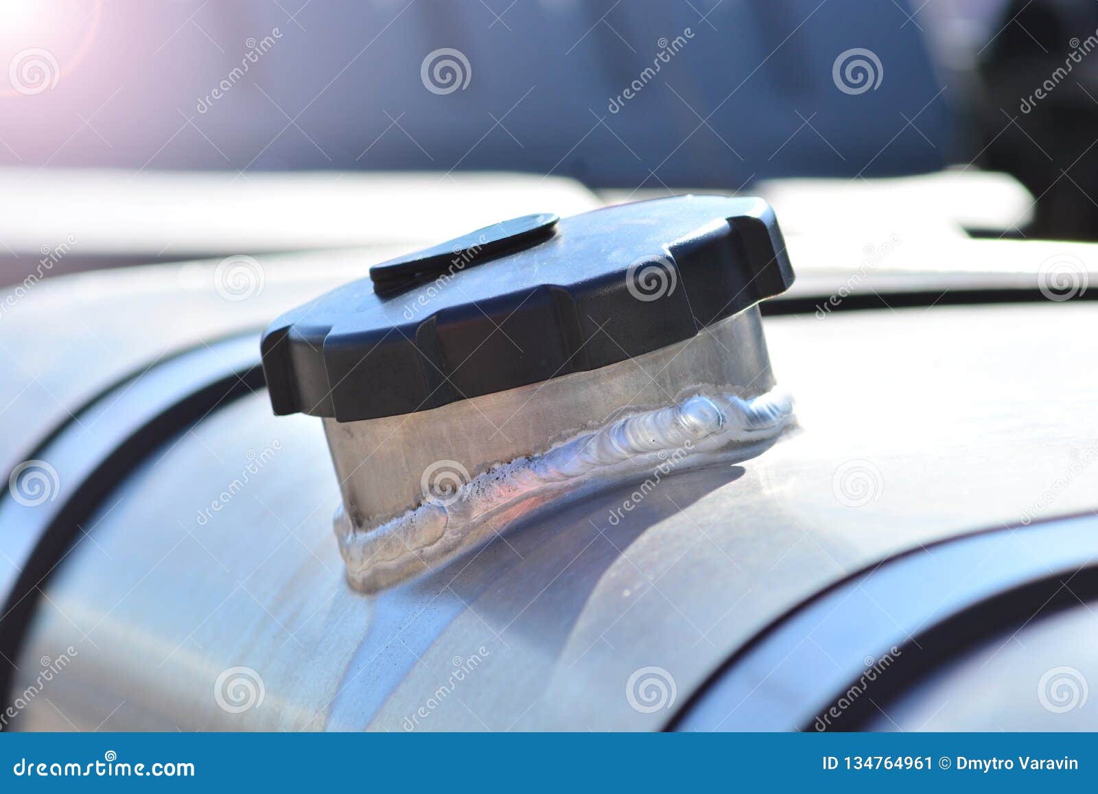 Fuel Cap of a Truck Fuel Tank Stock Image Image of gasoline