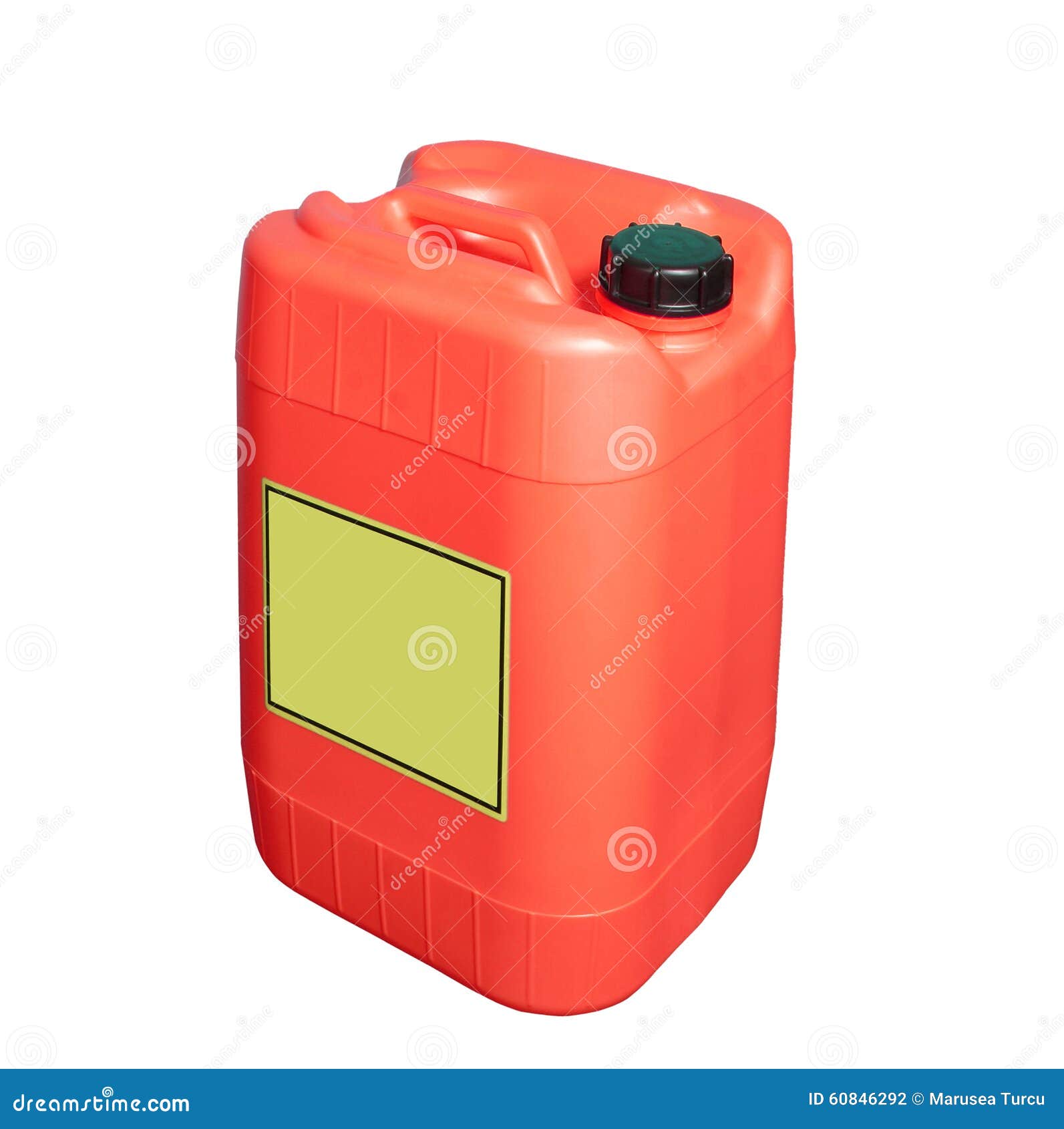 Fuel container isolated stock photo. Image of tank, refuel 60846292