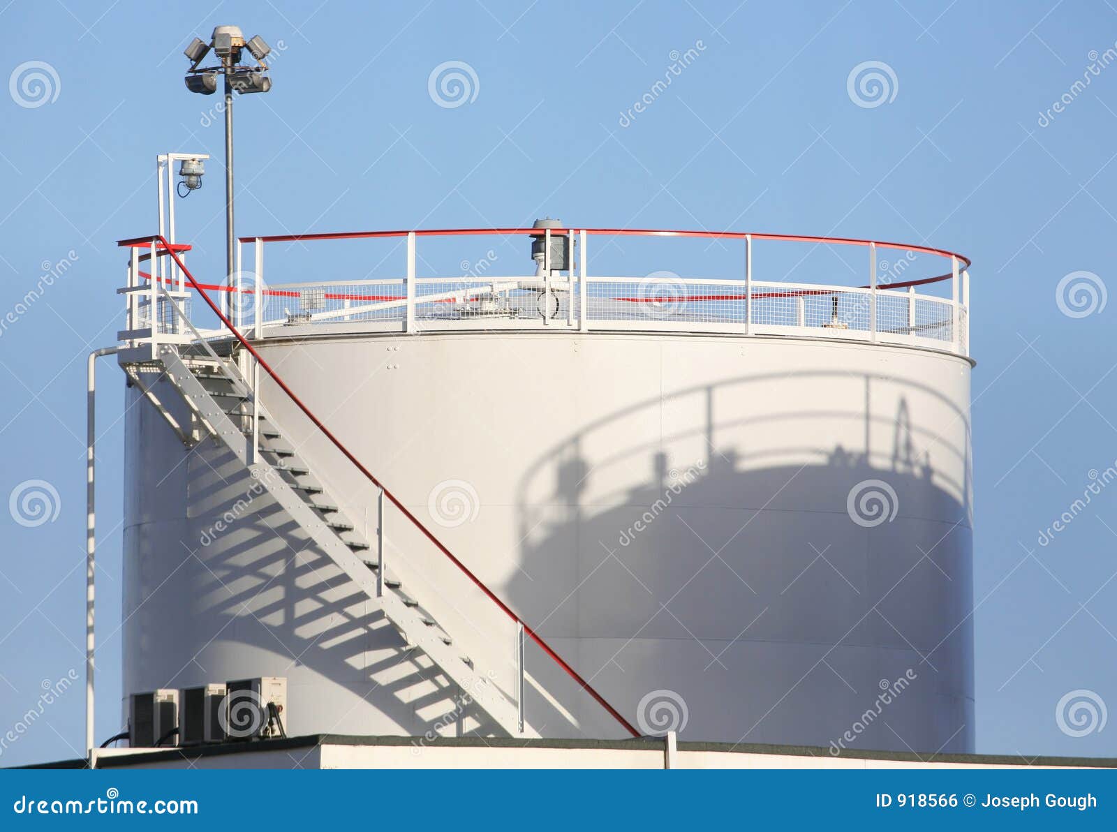Fuel Depot stock photo. Image of gauge, diesel, ladder 918566