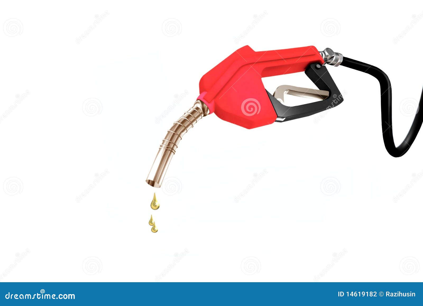 Fuel pump nozzle stock photo. Image of tower, factory 14619182