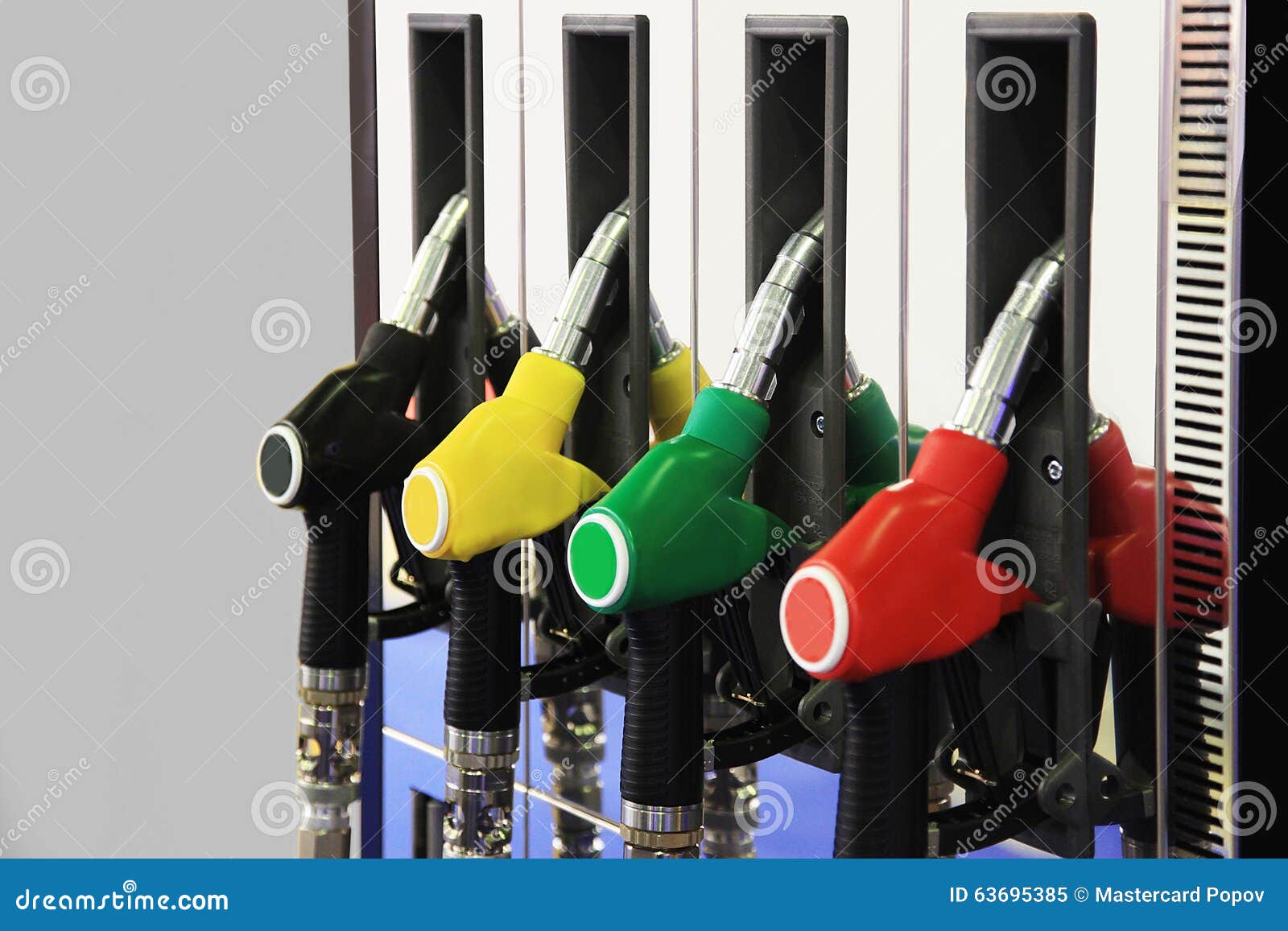 Fuel Pumps Stock Photo Image 63695385