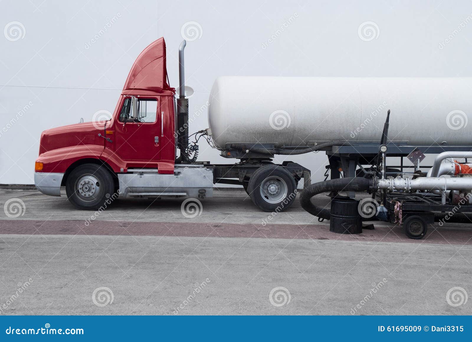Fuel truck tanker stock image. Image of gasoline, gallon 61695009