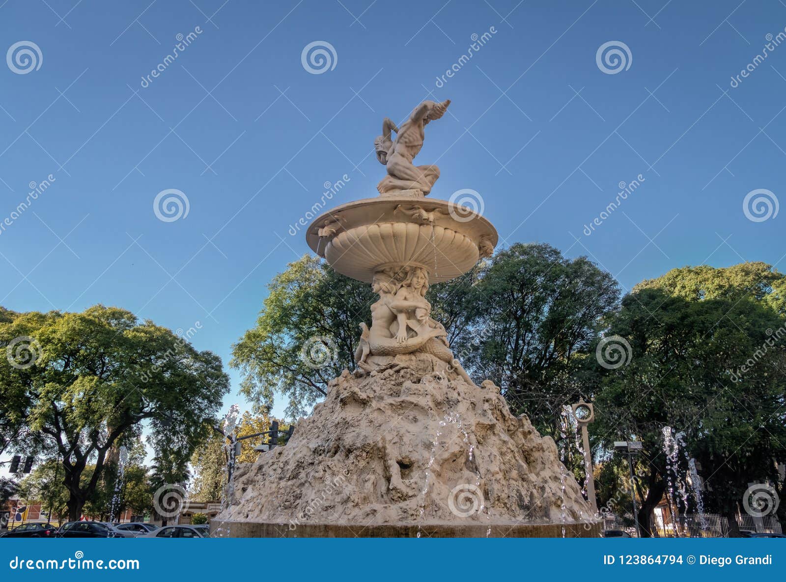 fuente de las utopias fountain - rosario, santa fe, argentina