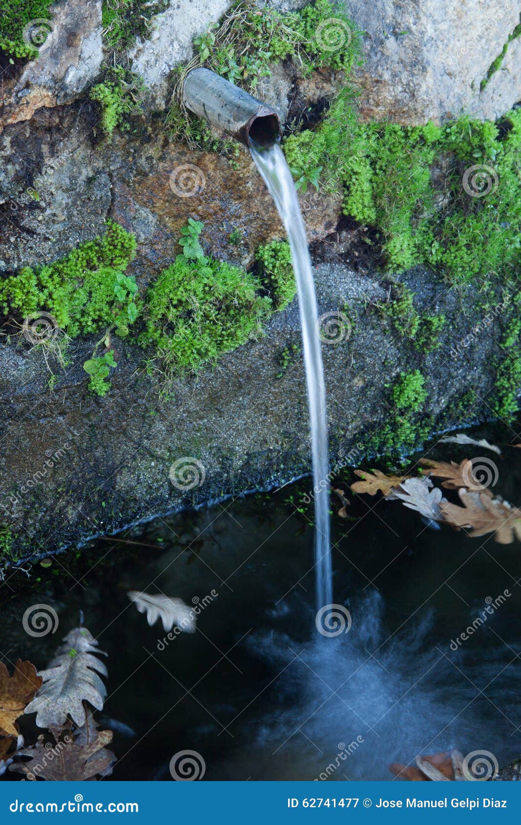 Fuentes de agua naturales imagen de archivo. Imagen de resorte - 62741477