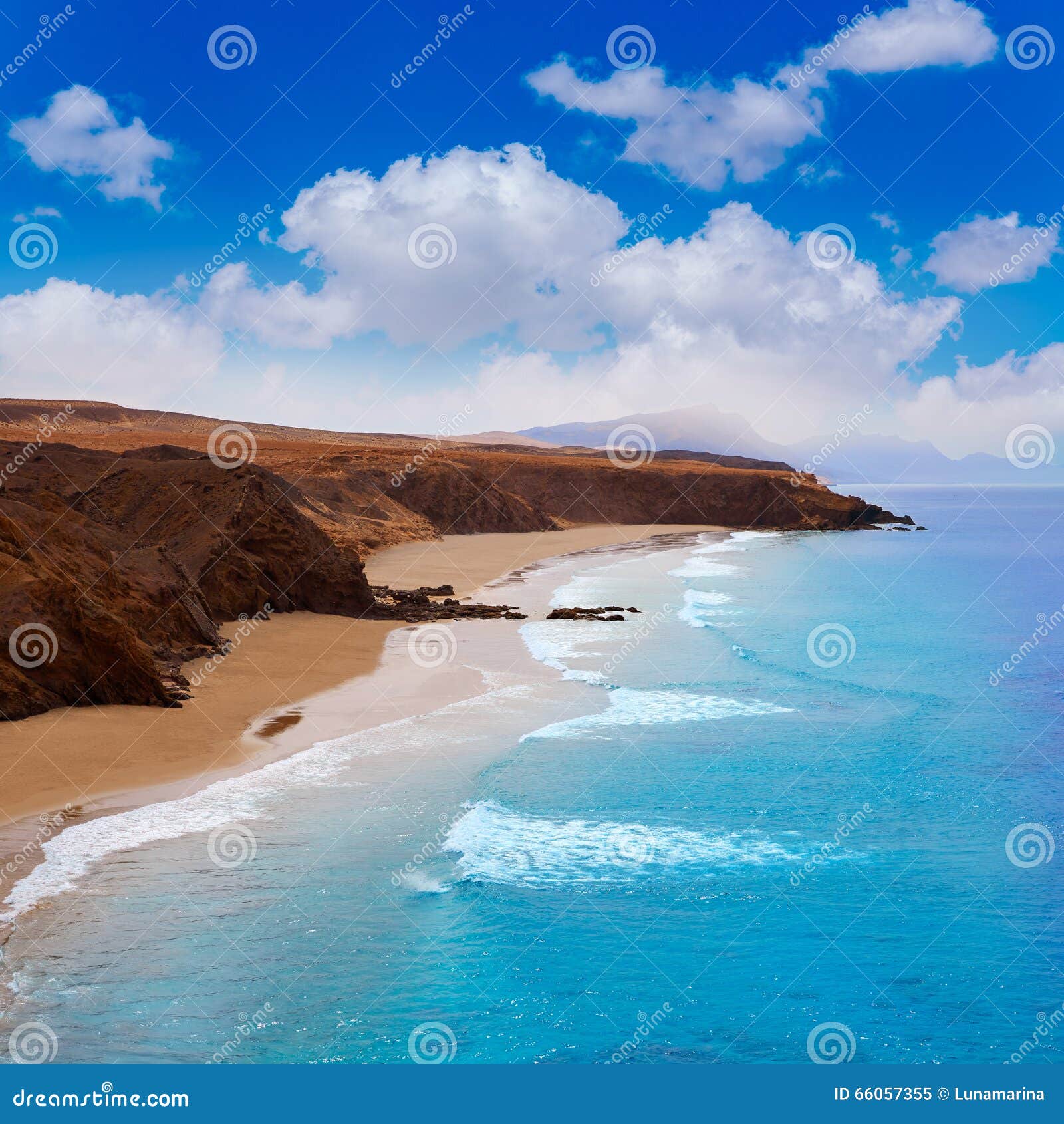 fuerteventura la pared beach at canary islands