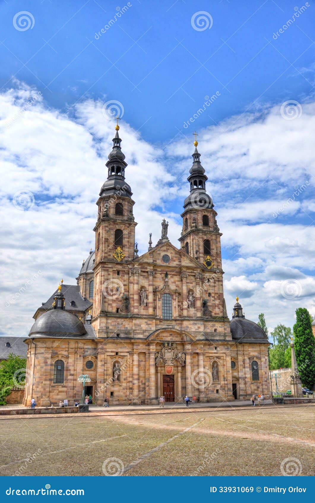 Fuldaer Dom (Cathedral) in Fulda, Hessen, Germany Stock Image Image