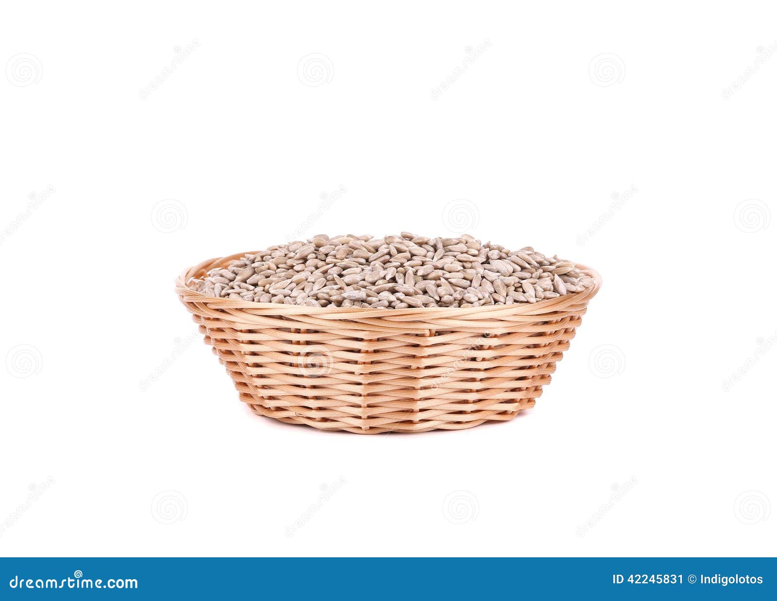 Full Basket with Sunflower Seeds. Stock Image Image of nutritious, food 42245831