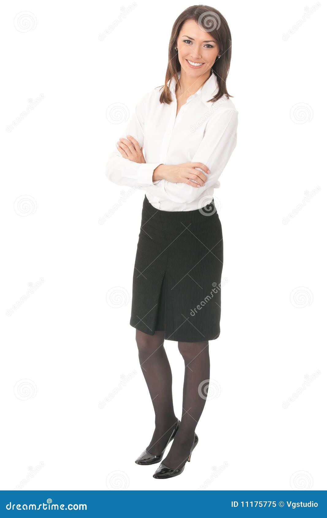 Full body businesswoman stock image. Image of cutout - 11175775