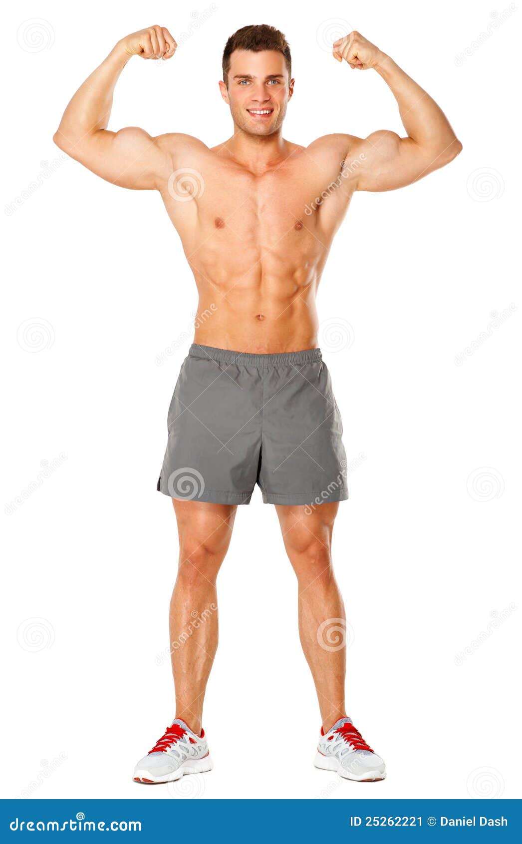 Full body of muscular man stock image. Image of lifestyle - 25262221