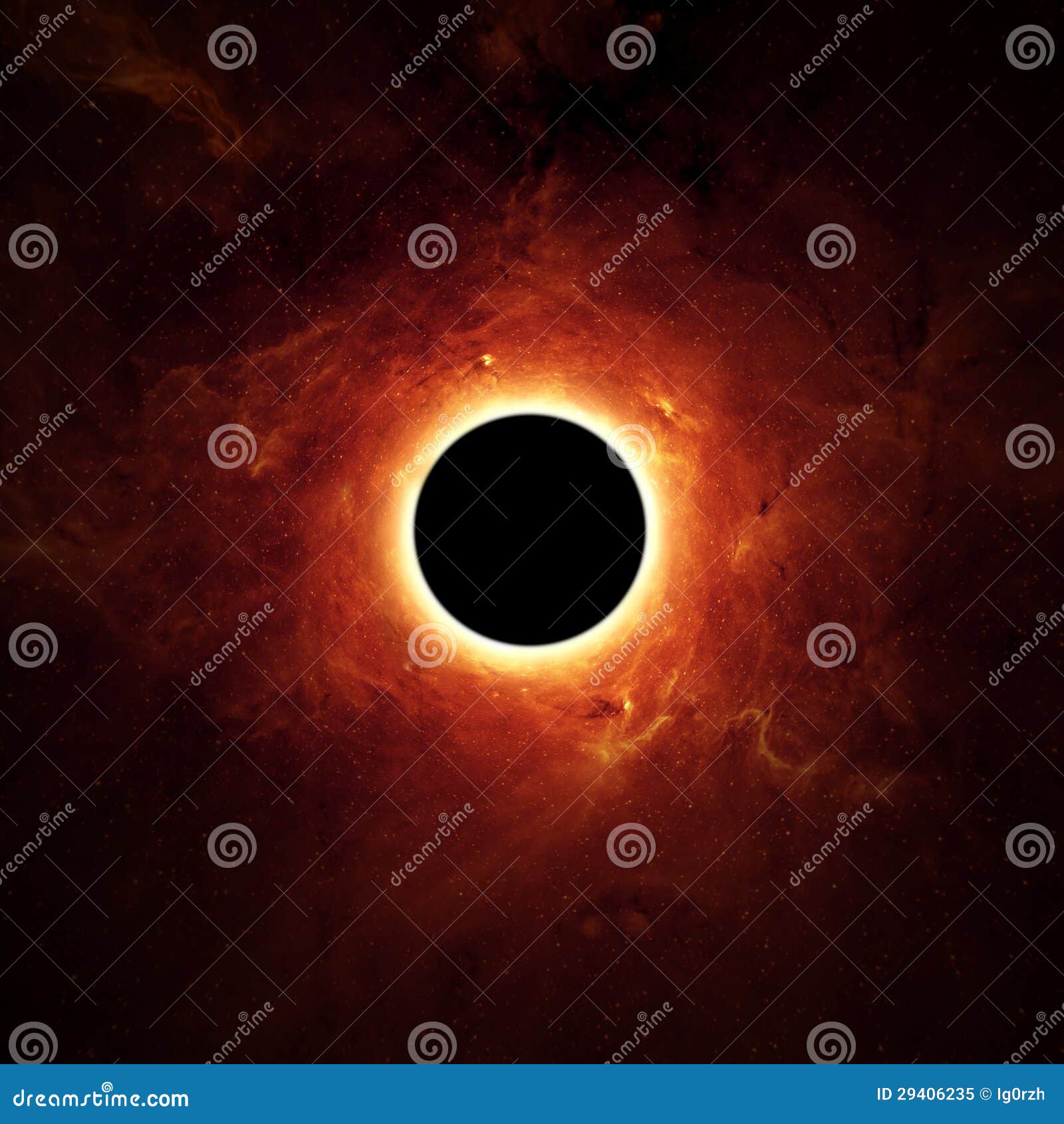 full eclipse, black hole