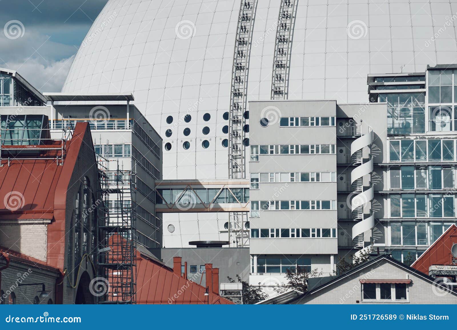 Full Frame Picture of Buildings in City Stock Image Image of