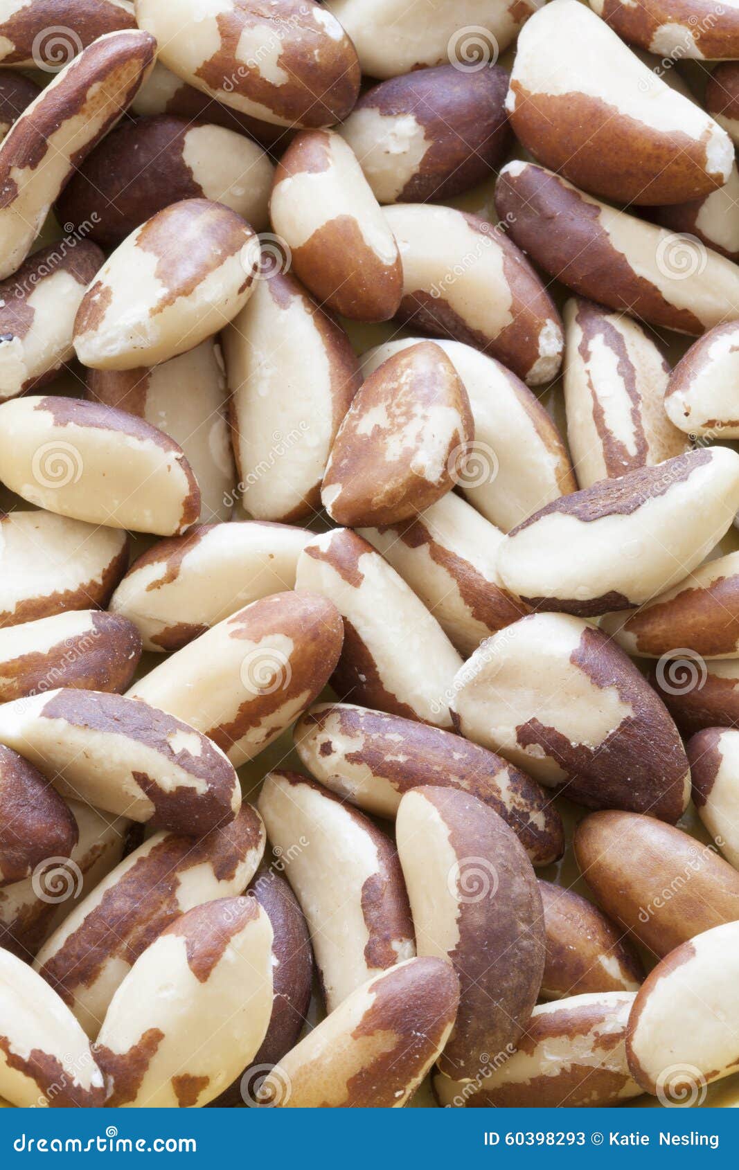 full frame shot of shelled brazil nuts
