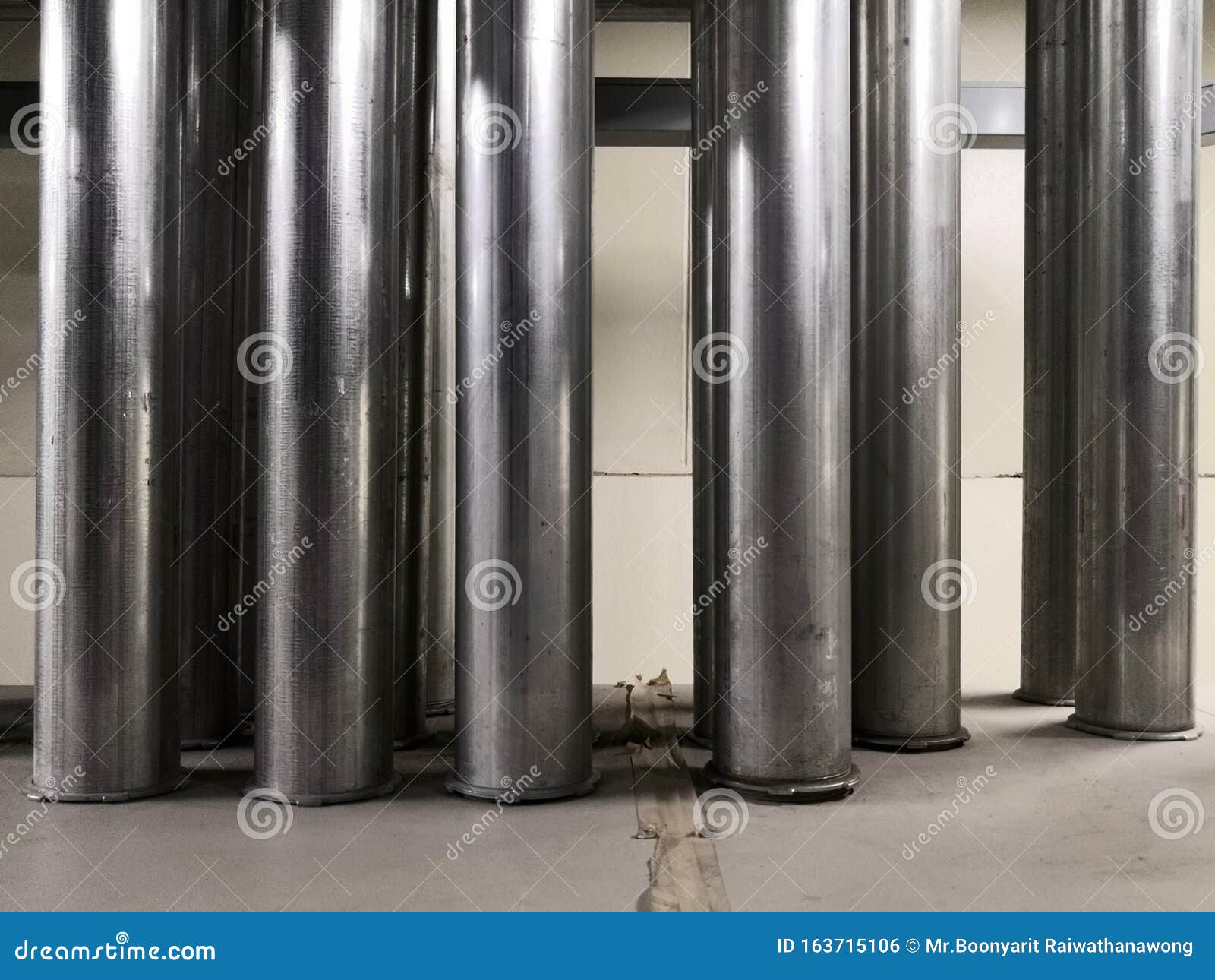 Full of Galvanized Steel Conduits for Cable Wiring Joint with