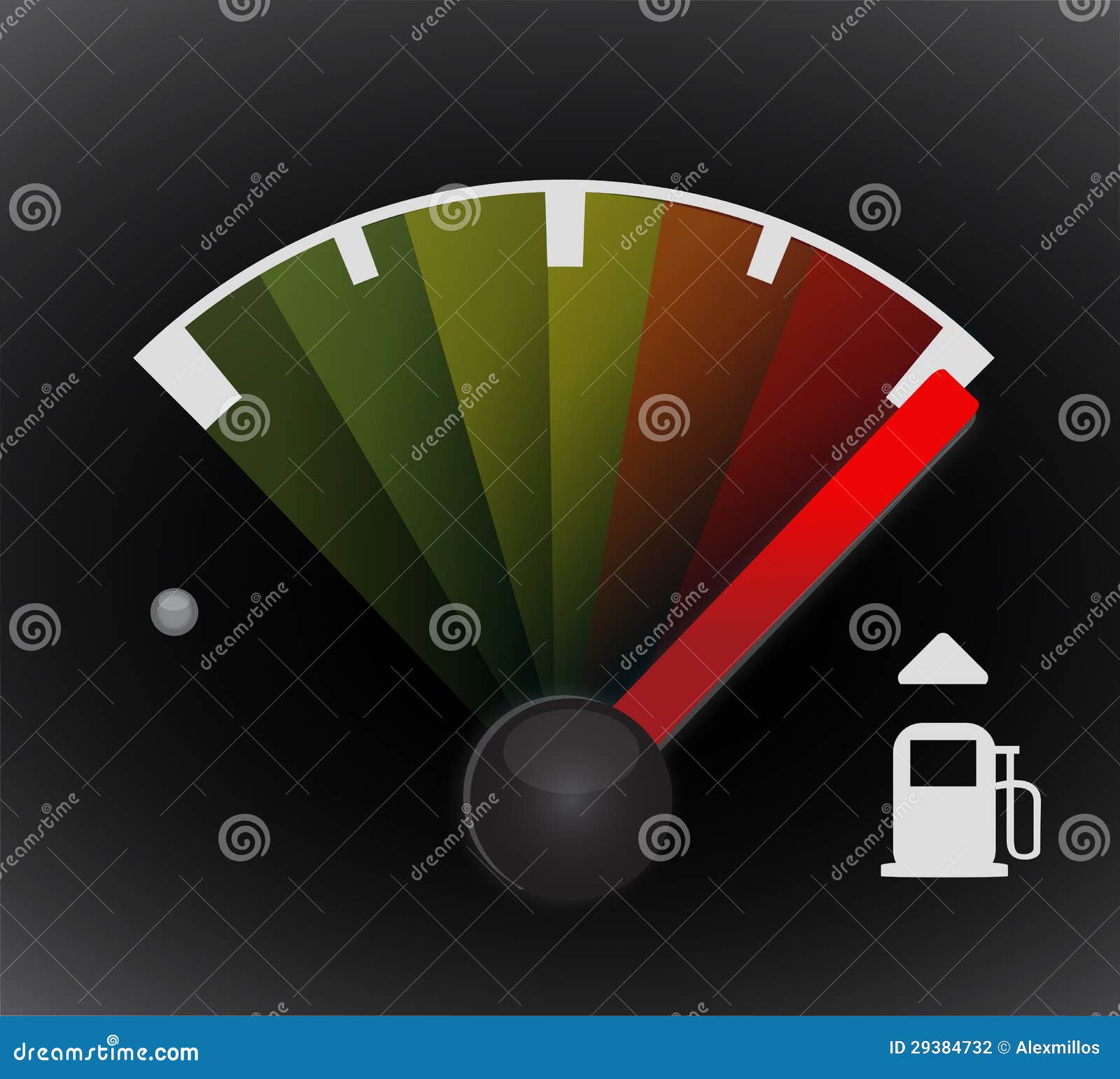 Full gas tank detail stock illustration. Illustration of gasoline