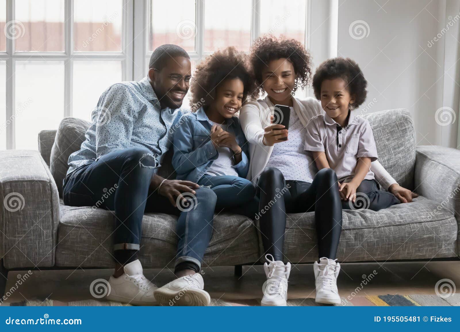 Happy African American Family Posing for Selfie Photo on Cellphone. Stock Image - Image of african, mixed: 195505481 Happy African American Family Posing for Selfie Photo on Cellphone. Stock Image - Image of african, mixed: 195505481