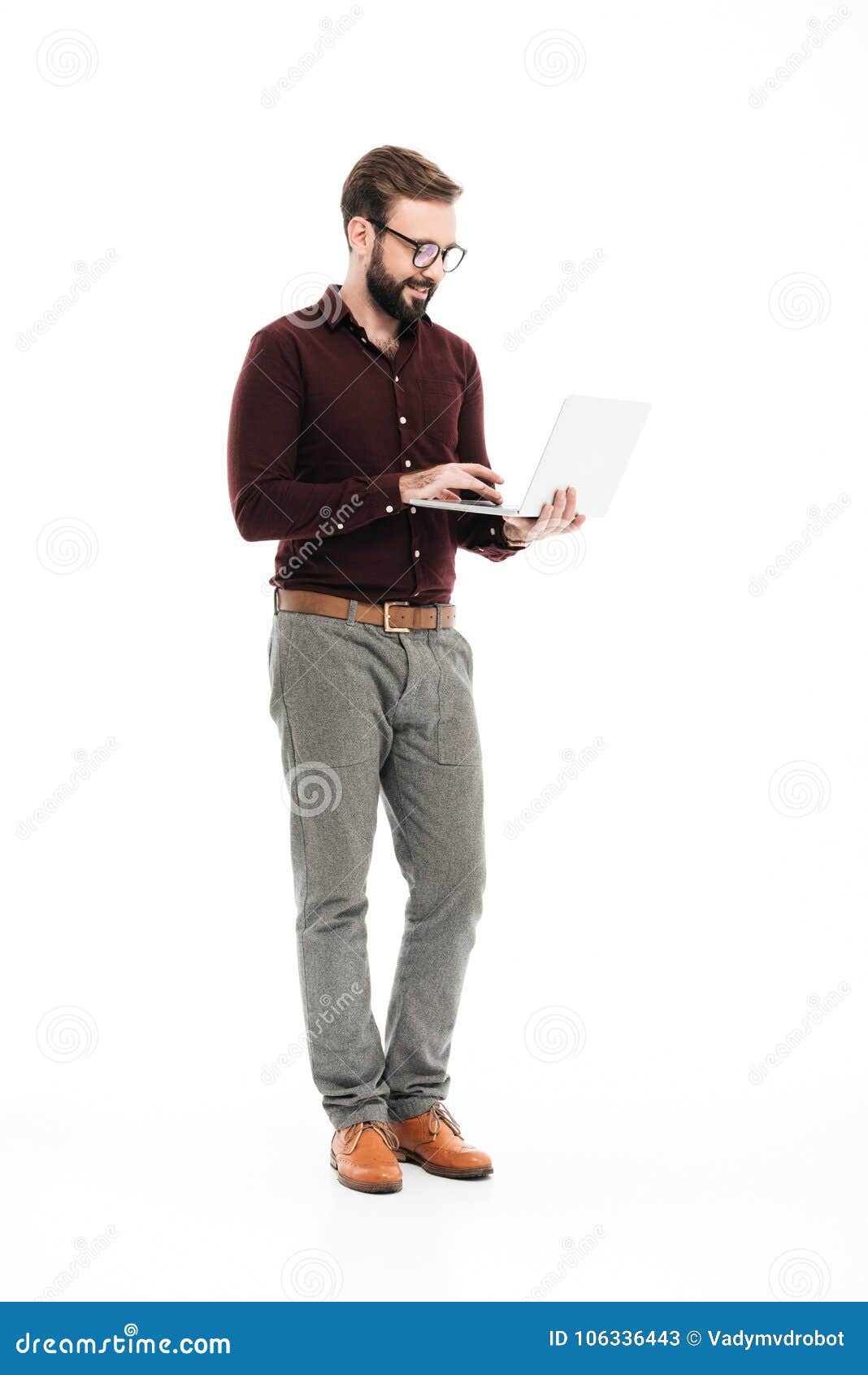 Full Length Portrait of a Confident Successful Man Stock Image - Image ...