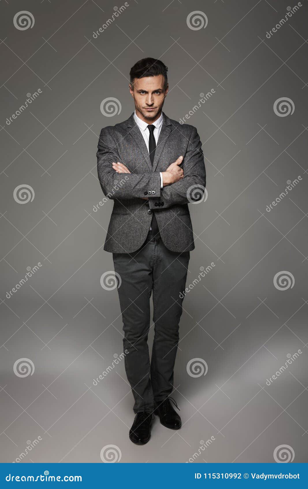 masculine man in suit clipart