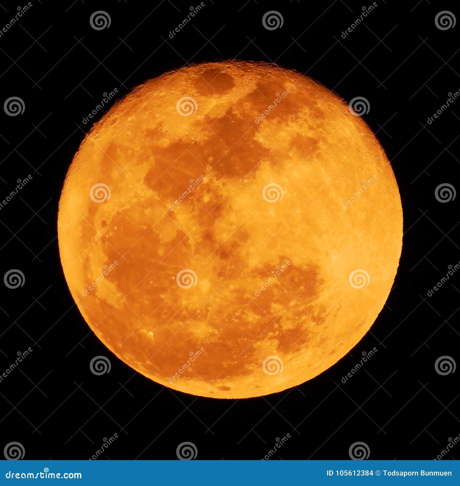 Full Moon Full Lunar in Dark Sky Stock Photo - Image of light, dark ...