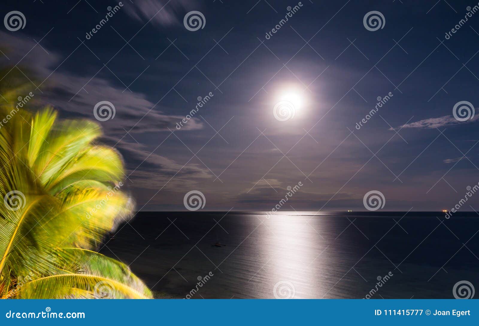 full moon mombasa indian ocean beach view