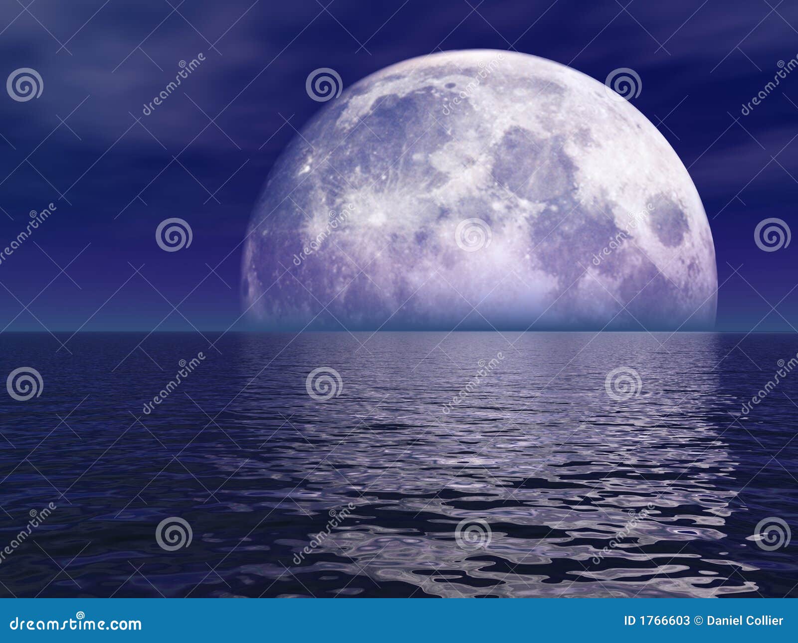 Moon Over Water Stock Illustrations 860 Moon Over Water Stock Illustrations Vectors Clipart Dreamstime