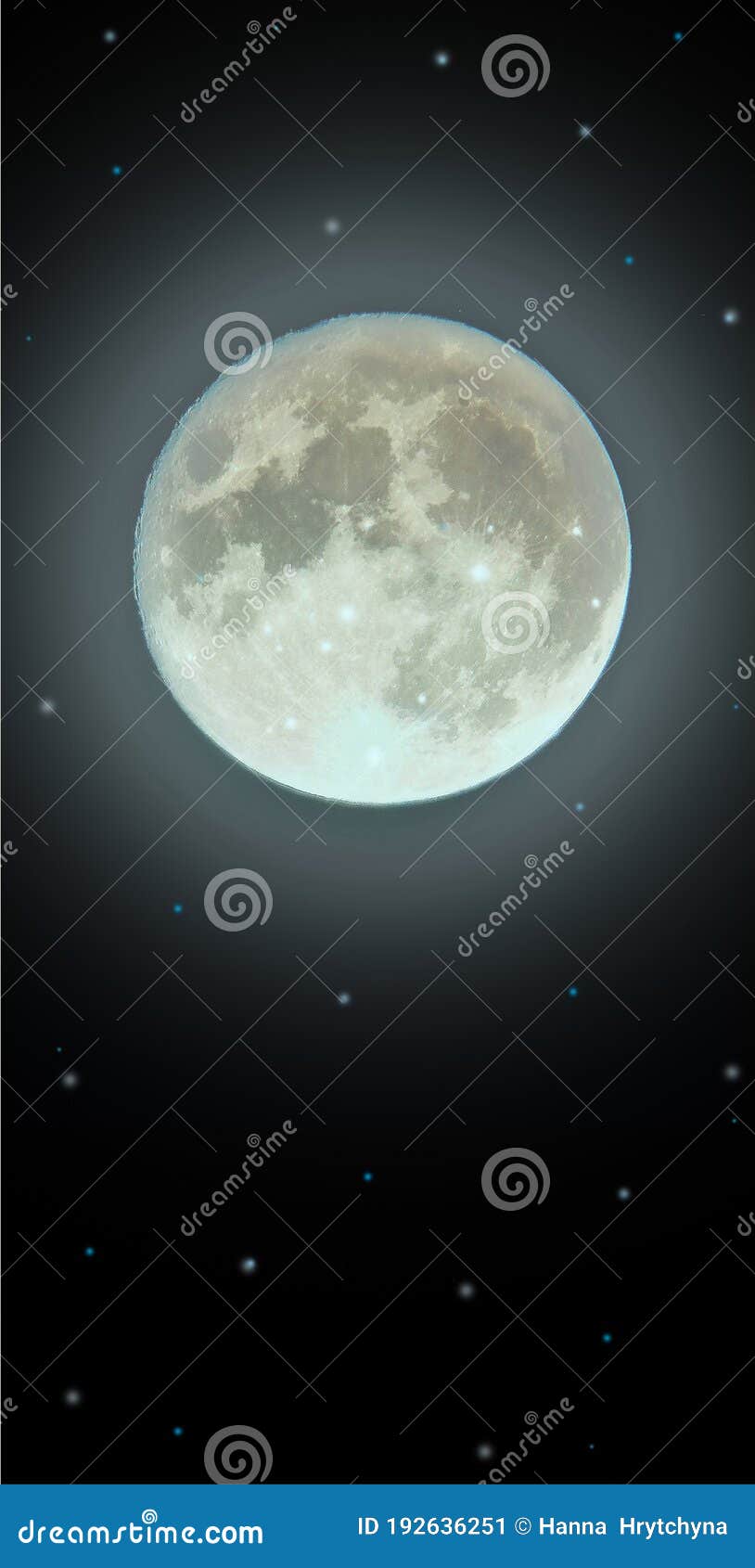 Premium Vector | Night sky with moon and star background wallpaper night  galaxy moon star