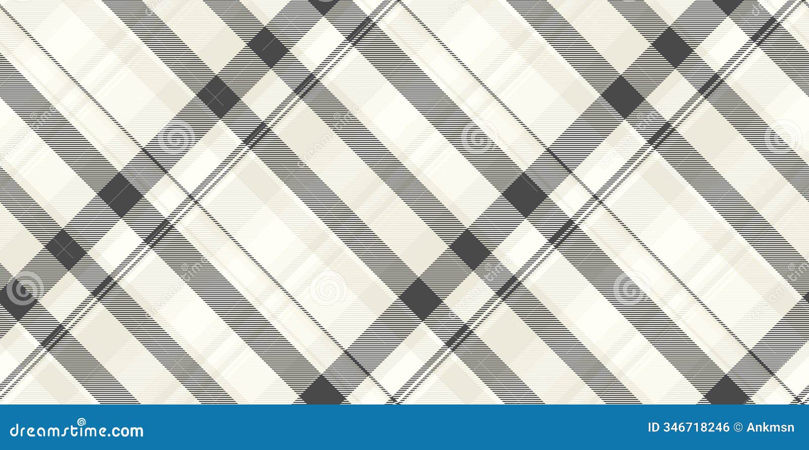 full plaid textile pattern, craft check tartan fabric. strong  texture background seamless in snow and light colors