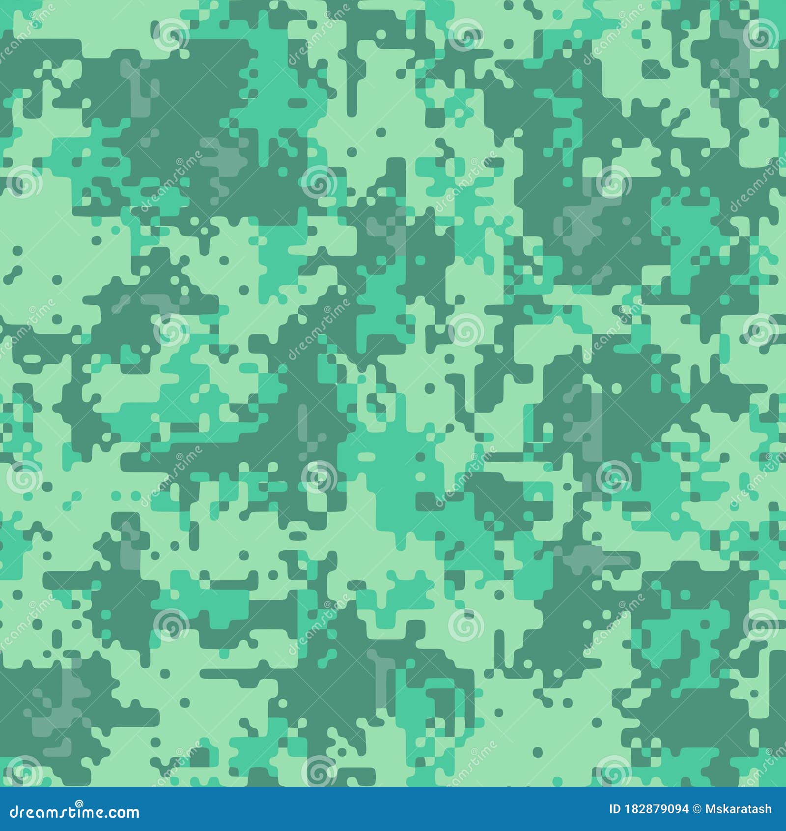 Full Seamless Abstract Military Camouflage Skin Pattern Stock Vector ...
